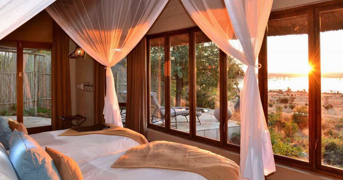 Chobe National Park Bedroom View