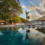 The resort has 30 private pool villas, ranging from one to four bedrooms