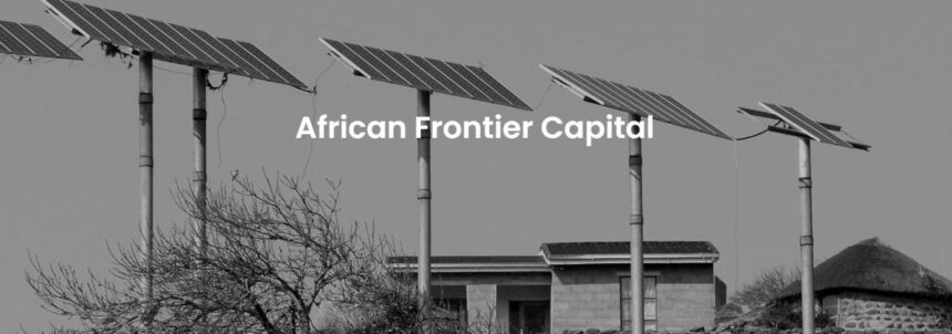 IFC African Frontier Capital solar financing