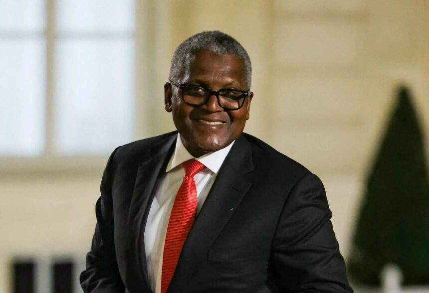 Aliko Dangote, Africa's richest man & president of the Dangote Group.