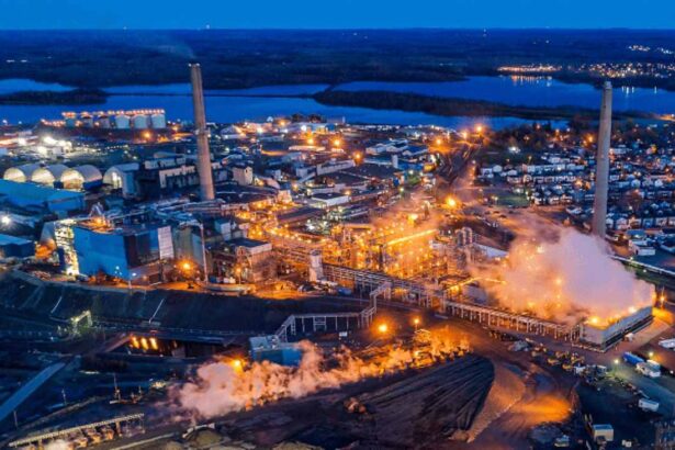 Glencore's Quebec Horne Smelter plant