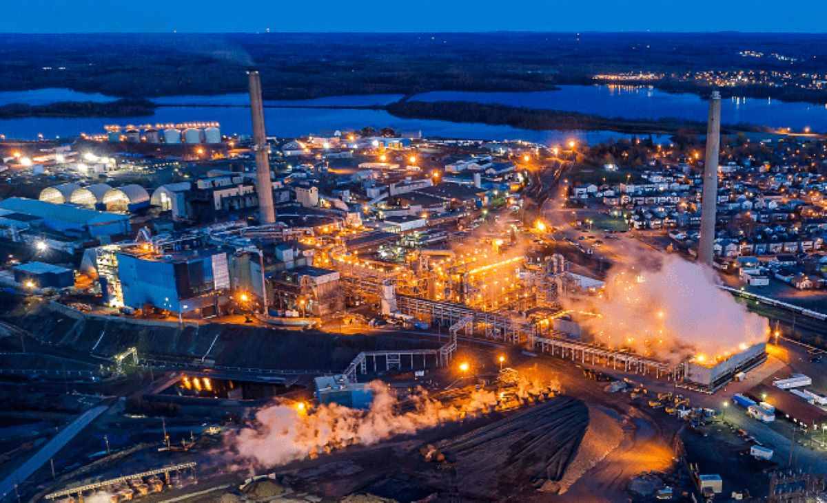 Glencore's Quebec Horne Smelter plant