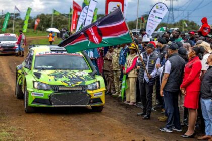 The race runs through Naivasha’s rugged terrain and sweeping landscapes, a global motorsport stage.