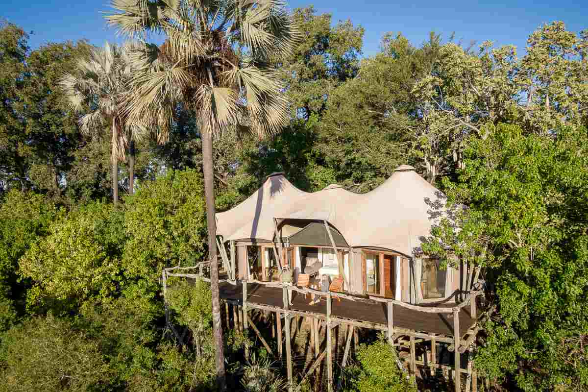 Kwetsani Camp is set to reopen on June 1 in the heart of the Okavango Delta.