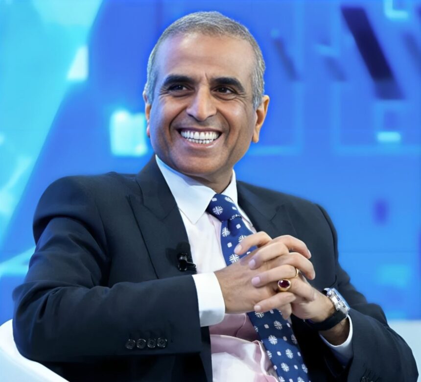 Indian billionaire Sunil Bharti Mittal.