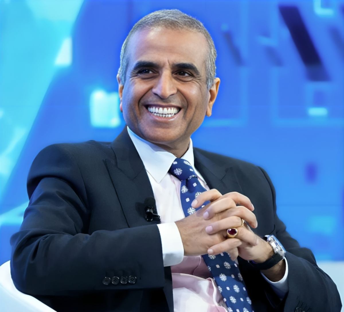 Indian billionaire Sunil Bharti Mittal.