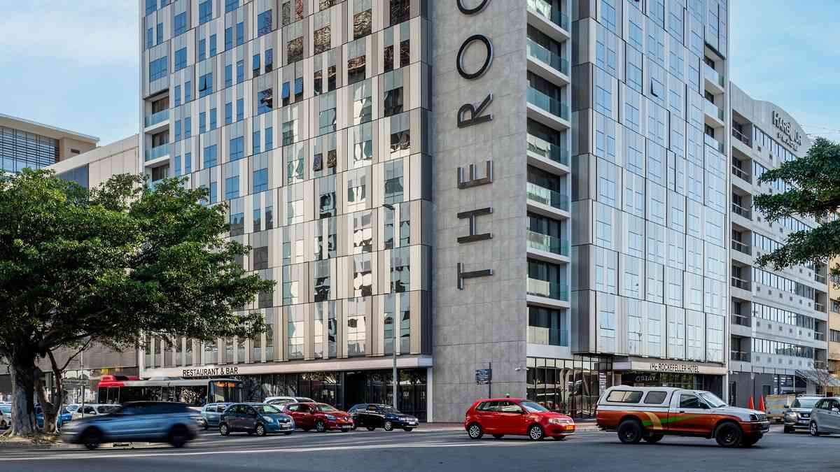 Rockefeller Cape Town blends luxury stays, dining, spa and business travel in Foreshore district.