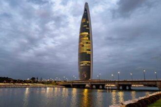 Mohammed VI Tower in Salé