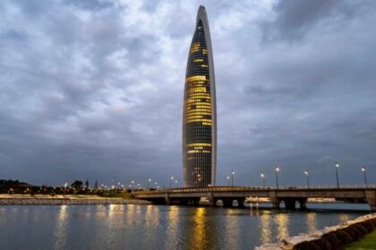 Mohammed VI Tower in Salé