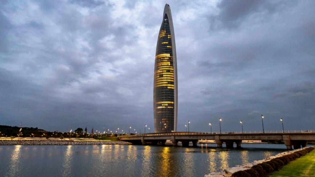 Mohammed VI Tower in Salé