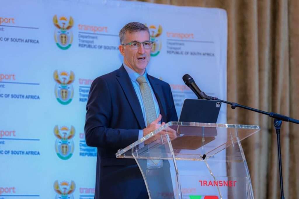 Andrew Kirby, CEO of Toyota South Africa, commenting on the importance of rail efficiency for manufacturing and logistics supply chains.