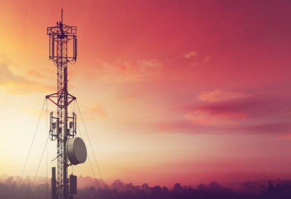 Axian Telecom tower infrastructure supporting network expansion and connectivity across multiple African markets under its NEXT 2030 strategy.