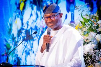 Femi Otedola, Nigerian billionaire and chairman of First HoldCo, the parent company of First Bank of Nigeria.