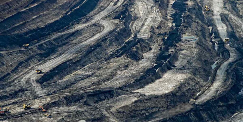 Mineral-rich zones in Ghana.