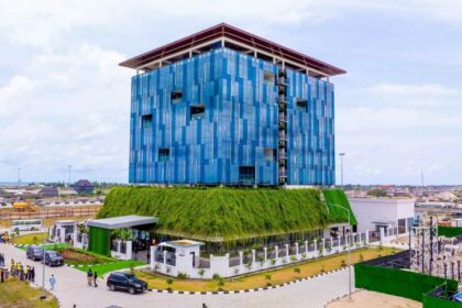 Irele Tower opens in Lagos.