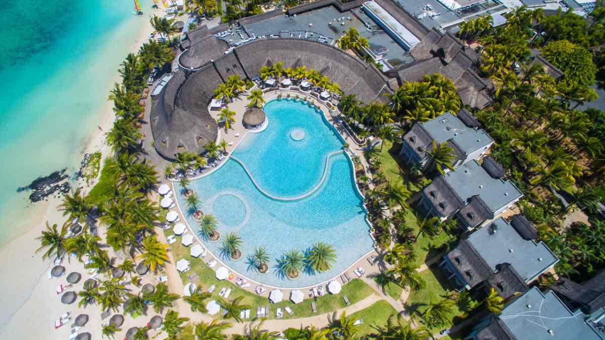 LUX Belle Mare in Mauritius operated by LUX Island Resorts under IBL Group, a key contributor to the group’s premium island tourism revenue growth.