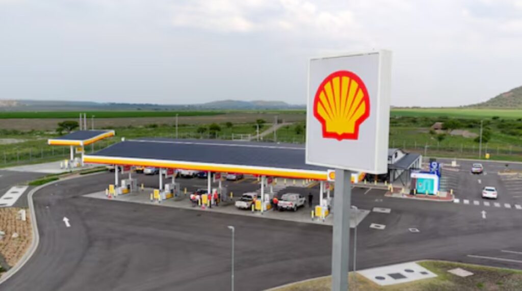 Shell filling station in South Africa as the energy major considers selling about 600 outlets to ADNOC in a $1 billion deal.