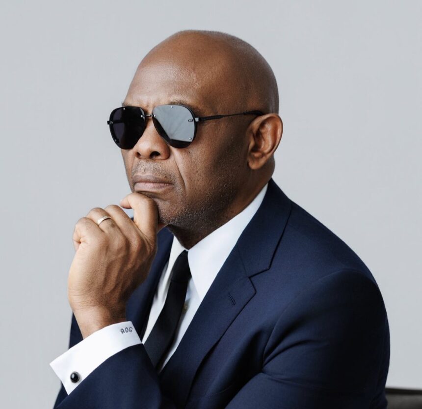 Nigerian billionaire businessman Tony Elumelu.