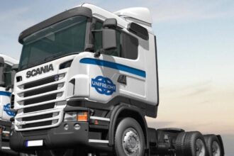 Unifreight Africa trailer, part of the company’s logistics operations.