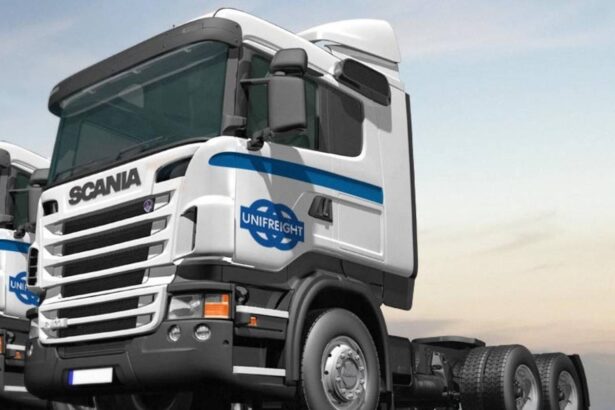 Unifreight Africa trailer, part of the company’s logistics operations.