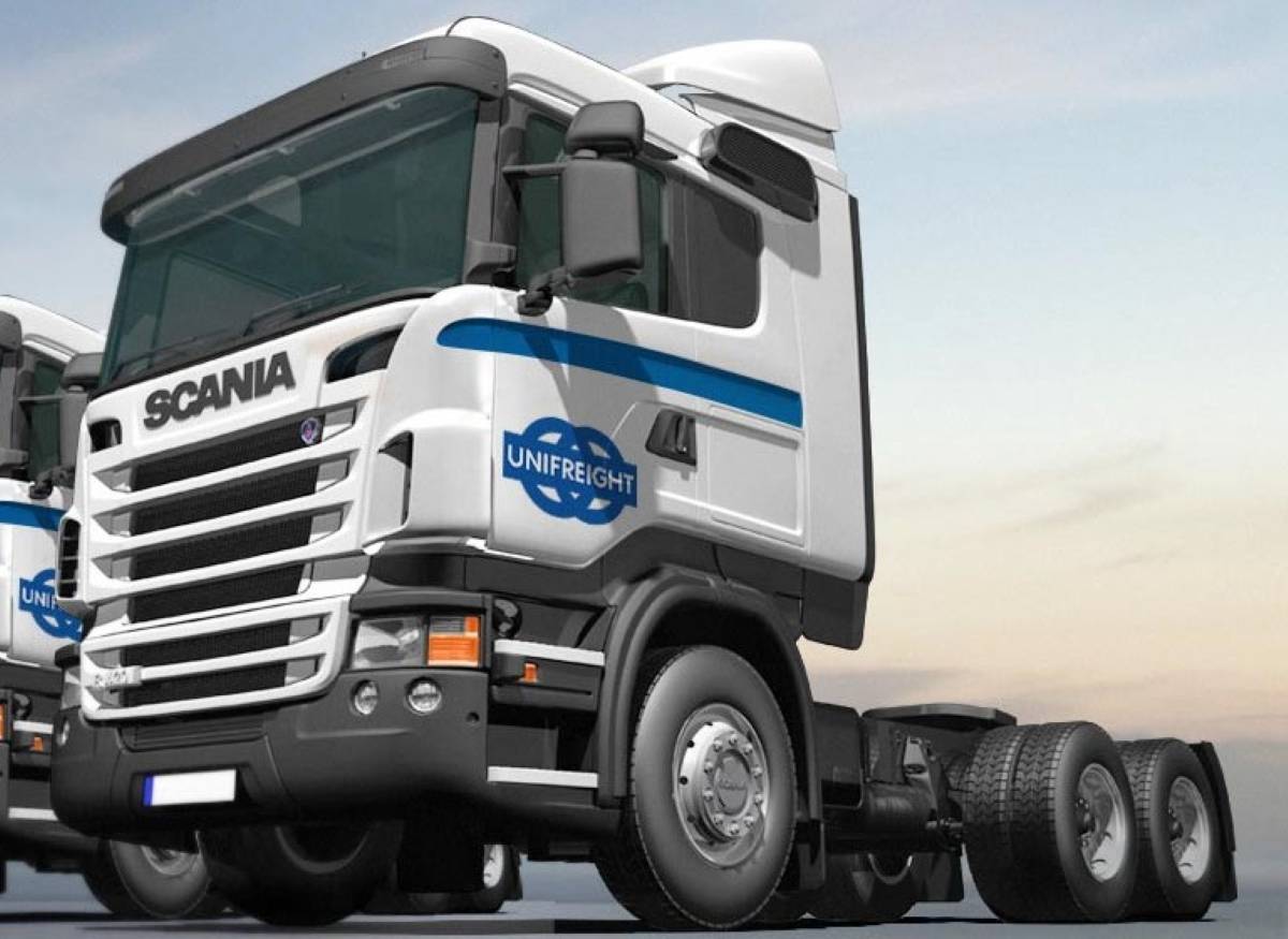 Unifreight Africa trailer, part of the company’s logistics operations.