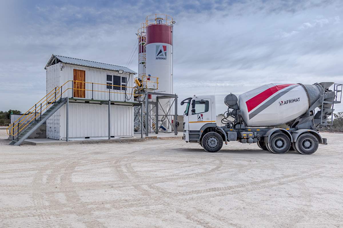 Afrimat-Readymix truck
