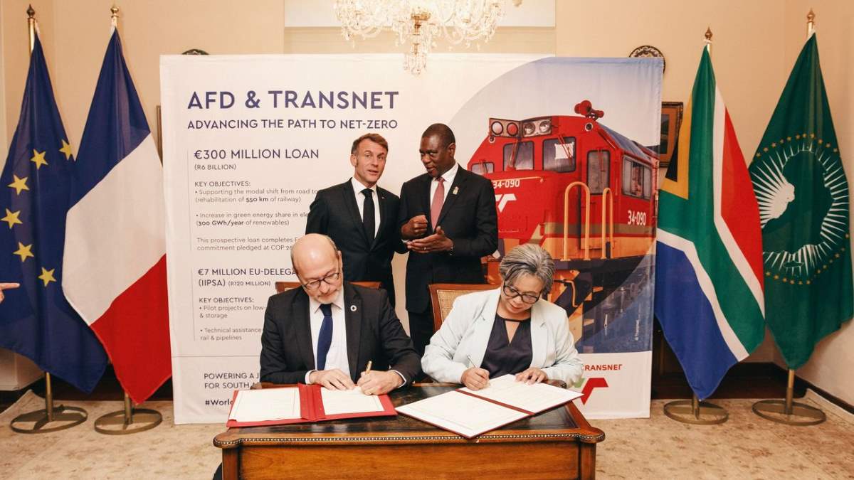 South Africa’s Transnet secures $352 million French loan for ports and rail upgrade