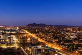 Botswana's capital city.