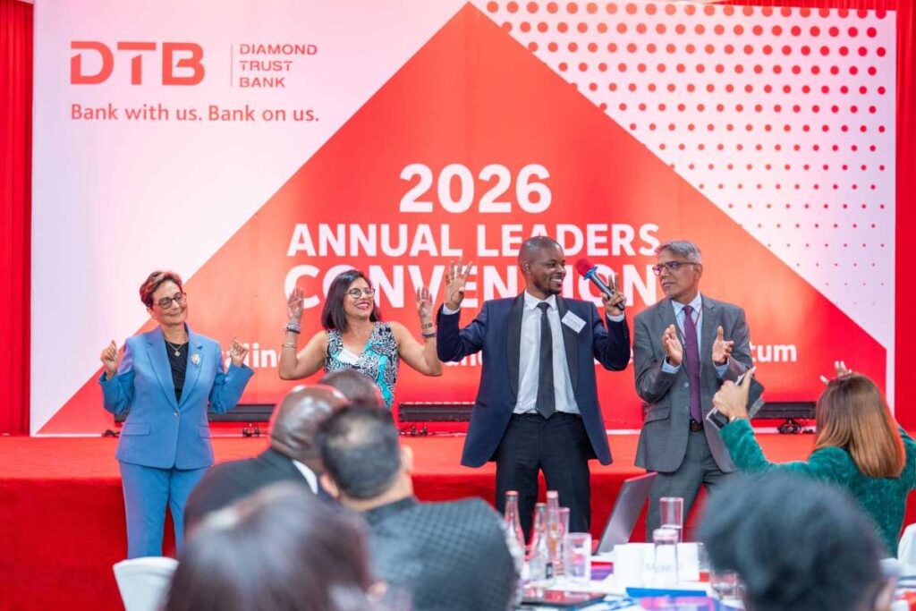 DTB executives at the bank’s annual leaders convention.