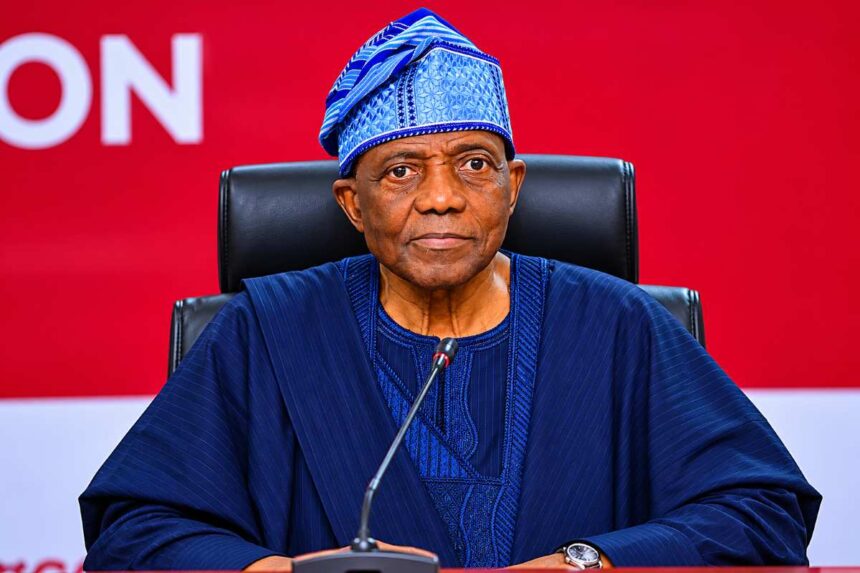 Nigerian businessman Ladi Jadesimi, chairman of Aradel Holdings.
