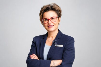 Melanie Da Costa, CEO-designate of Netcare, a $1.4 billion South African healthcare group, during a corporate leadership transition announcement.