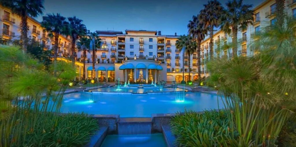 Sheraton Addis Ababa, a MIDROC-owned luxury hotel in Ethiopia, opened in 1998 and central to Addis Ababa’s hospitality sector.