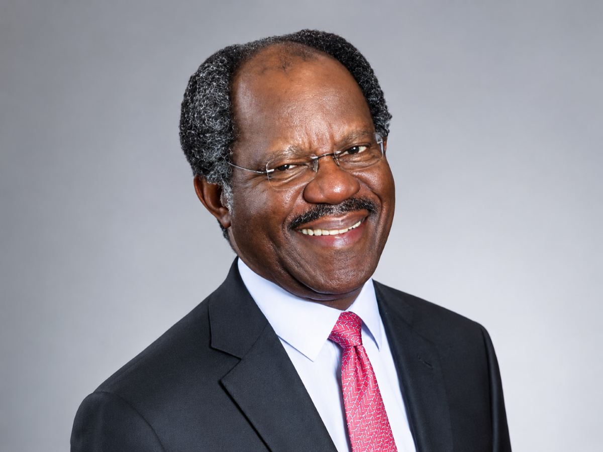 Nigerian billionaire Adebayo Ogunlesi.