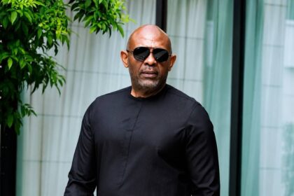 Nigerian billionaire Tony Elumelu.