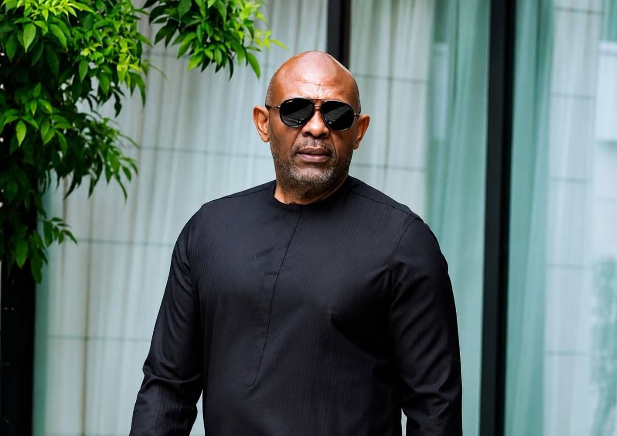 Nigerian billionaire Tony Elumelu.