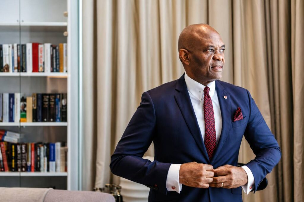 Nigerian billionaire businessman Tony Elumelu
