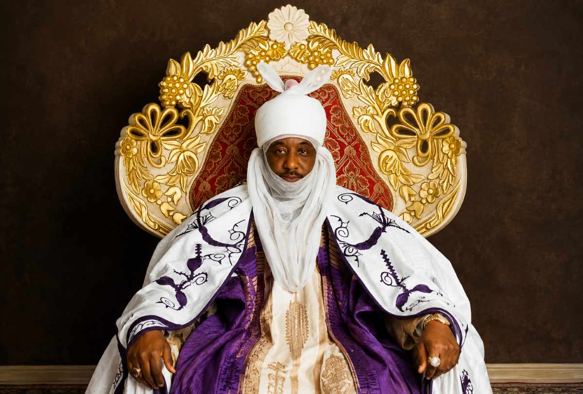 Nigerian monarch and Islamic traditional ruler Lamido Sanusi, the Emir of Kano.