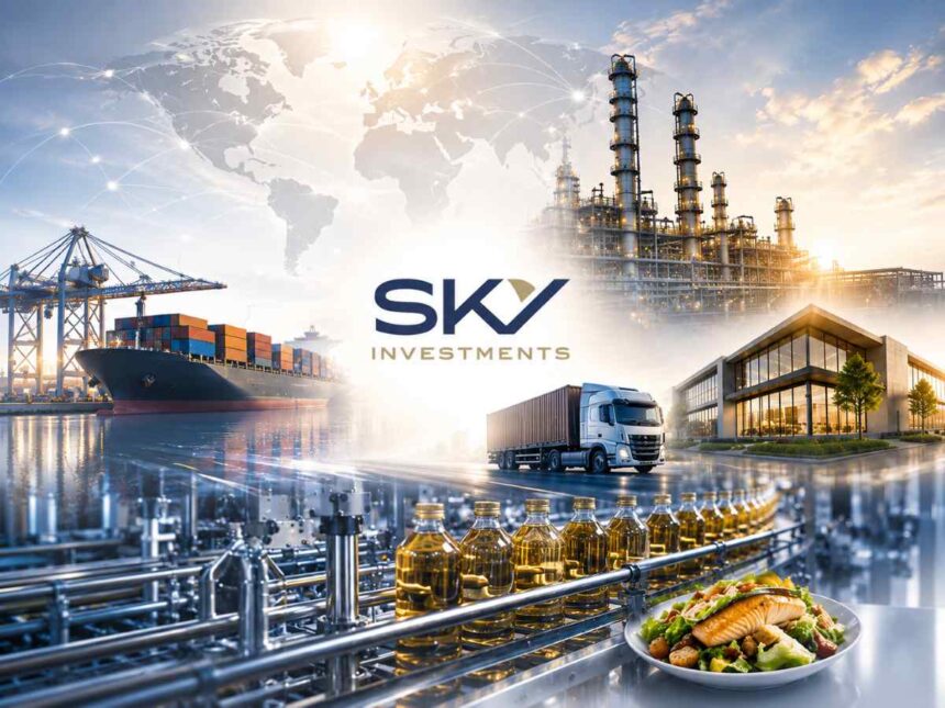 Sky Investments Holding, Egyptian conglomerate expanding investments across ports, logistics, and real estate infrastructure development.
