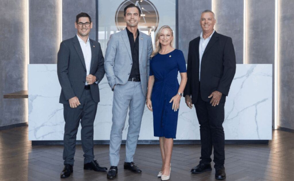 Spear REIT leadership team including Quintin Rossi and executives involved in the company’s expansion strategy.