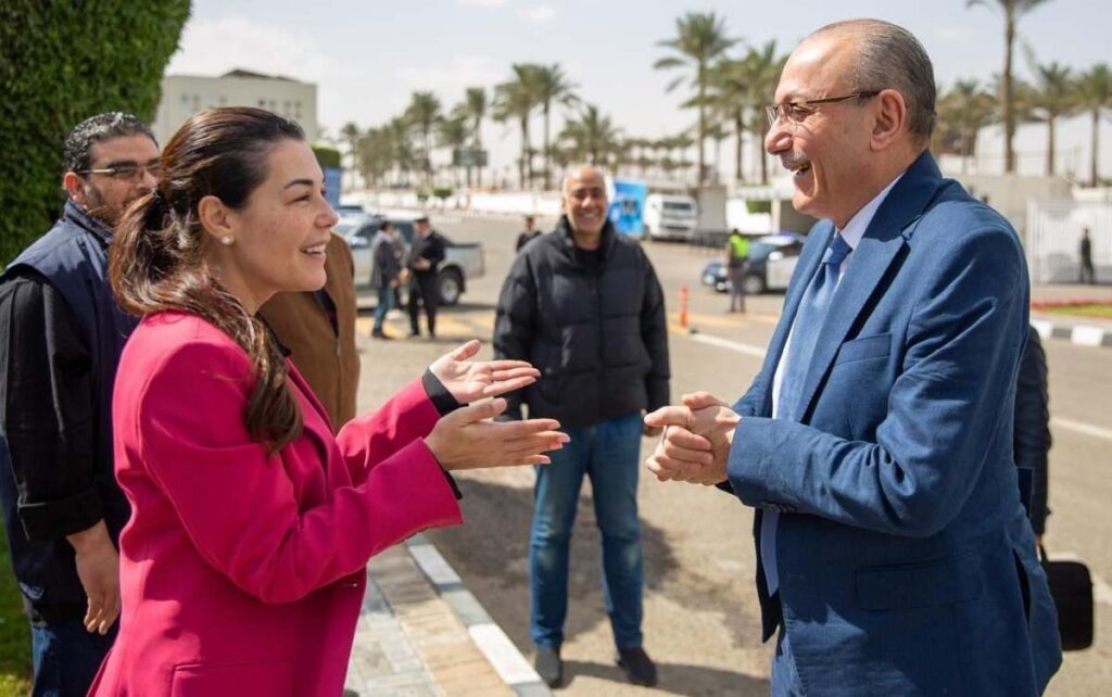 Oriental Weavers Chair Yasmine Khamis meets Türkiye Ambassador Salih Mutlu Şen as the company expands its international presence and exports.
