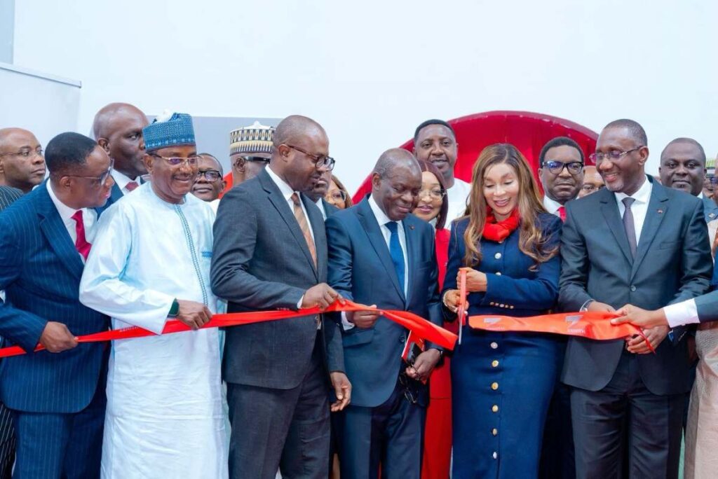 Adaora Umeoji, CEO of Zenith Bank, during the launch ceremony of the Côte d’Ivoire subsidiary in Abidjan.