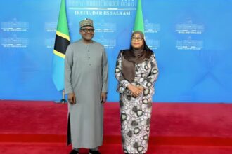 Aliko Dangote & Tanzania's president