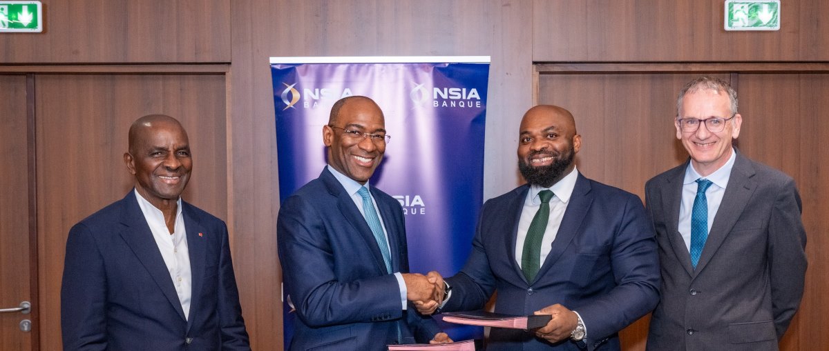 BII and NSIA Banque Côte d’Ivoire agreement signing event