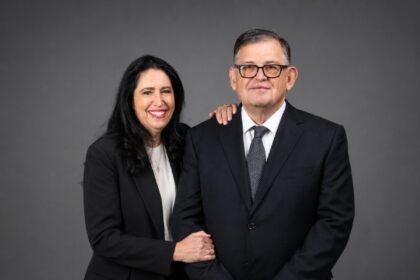 Ivan and Lynette Saltzman.