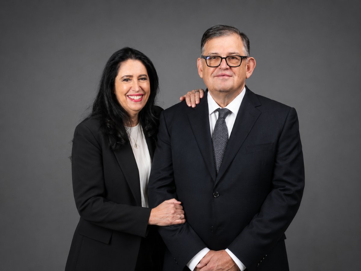 Ivan and Lynette Saltzman.
