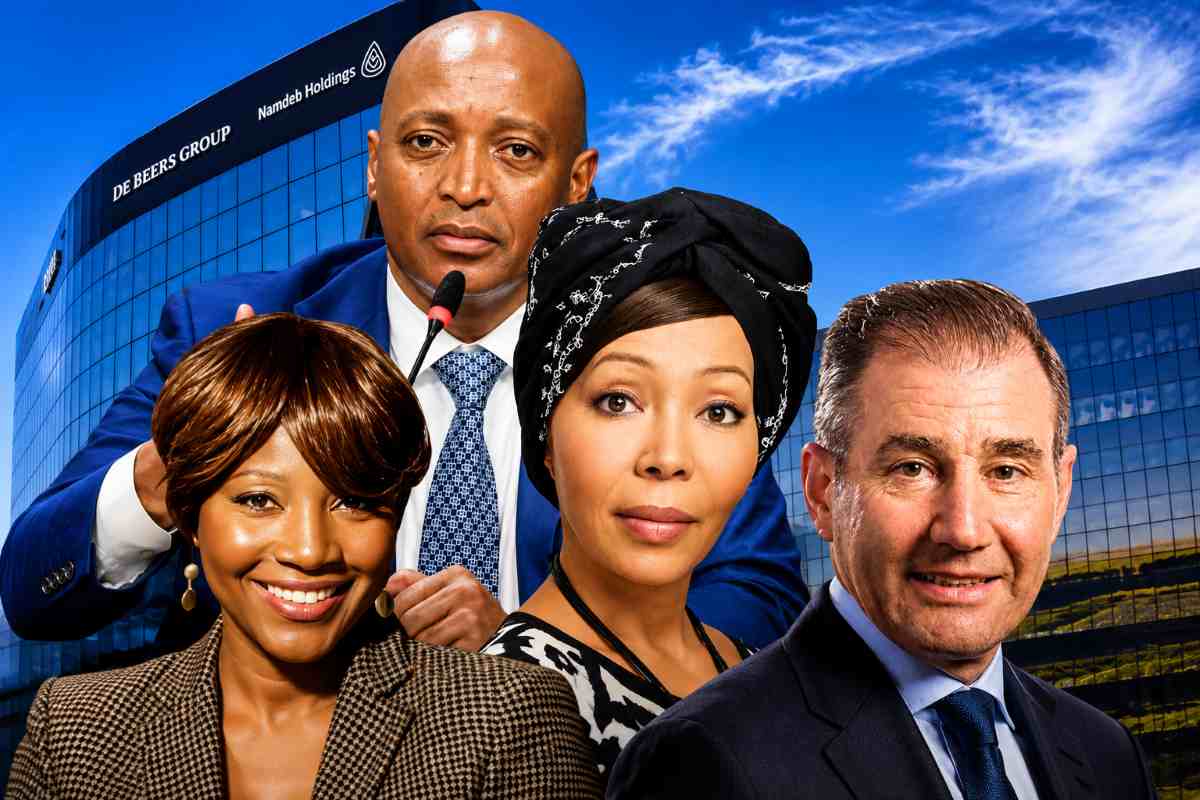 South Africa mining tycoons