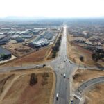 The new K147 Zwavelpoort Road link at Mooikloof smart city