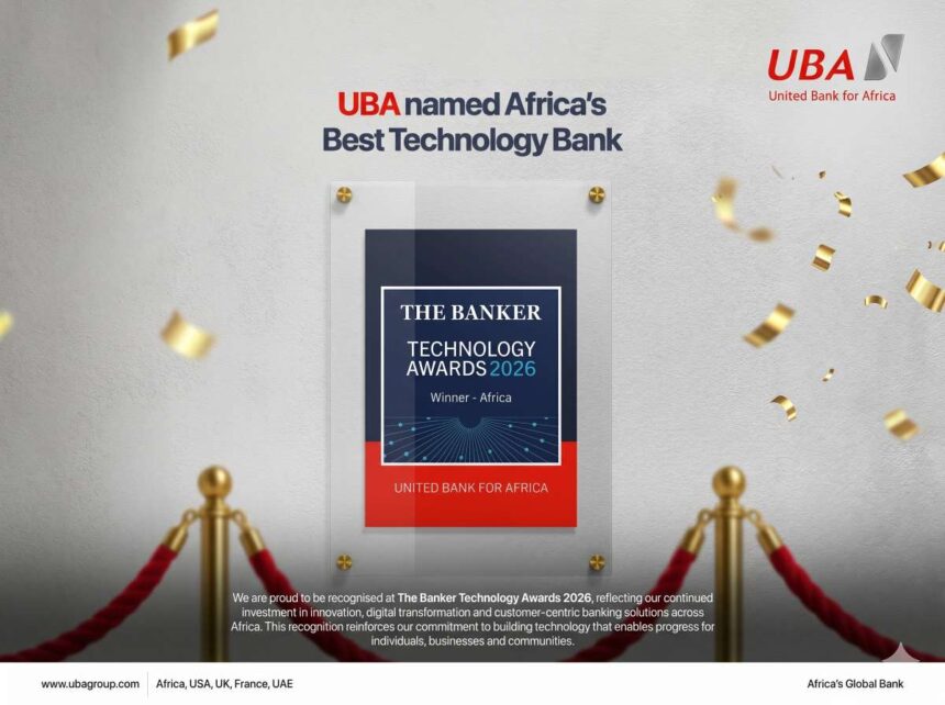UBA Wins 2026 Banker Technology Award for AI Innovation, Launches Upgraded Mobile App