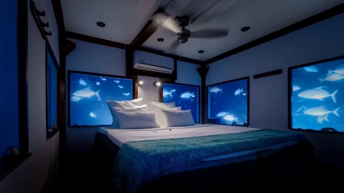 Manta Resort Underwater Room