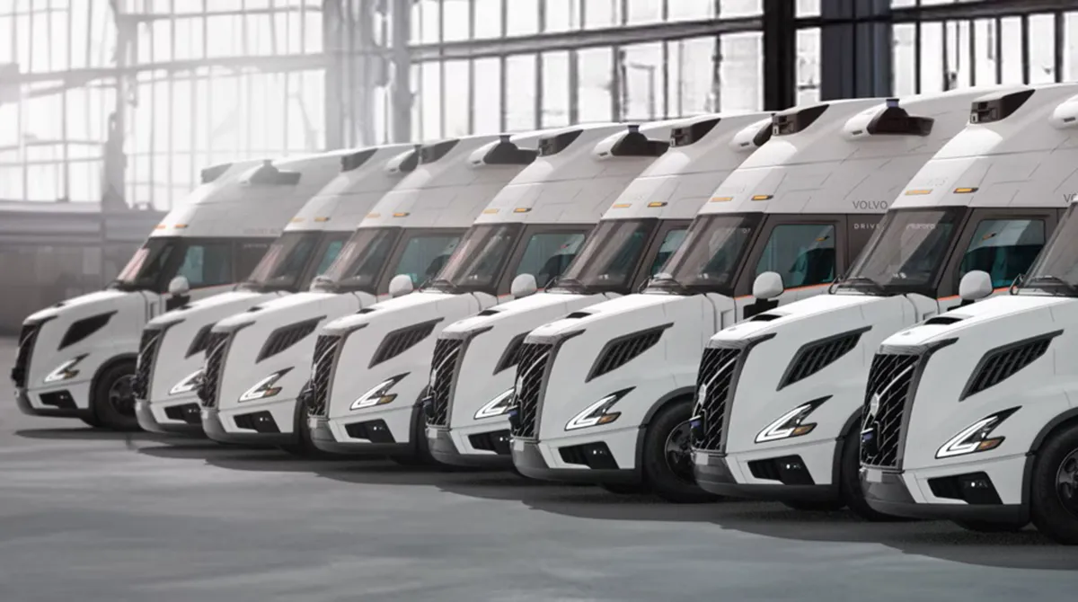 Volvo autonomous truck
